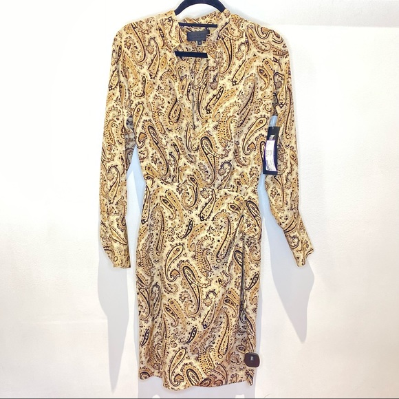 NWT Leora paisley dress - Picture 2 of 4